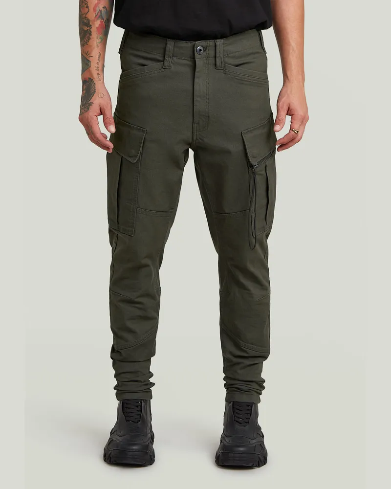 G-STAR RAW Zip Pocket 3D Skinny Cargohose 2.0 - Grau - Herren Grau