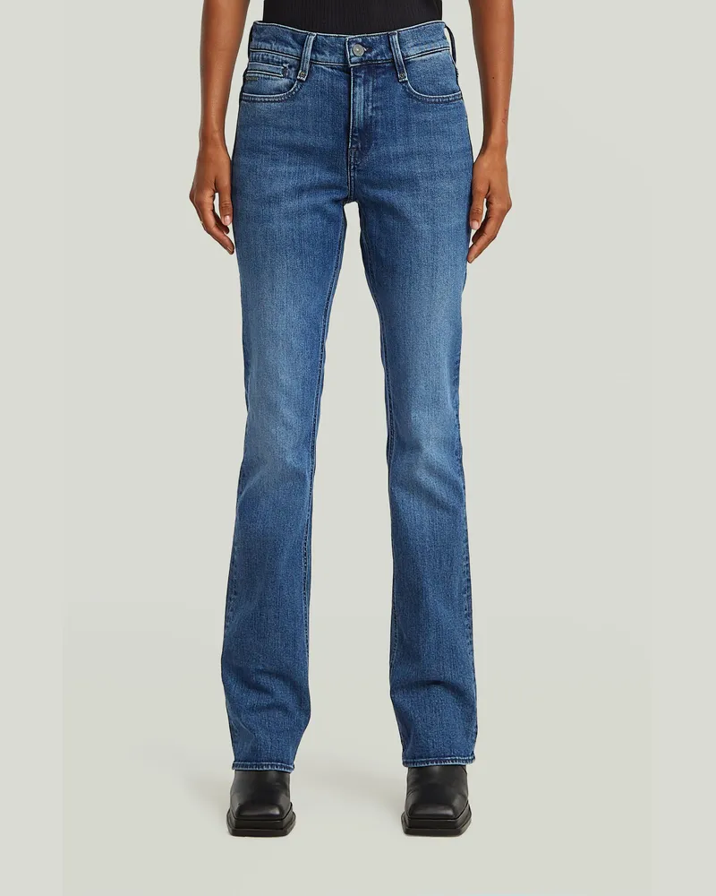 G-STAR RAW Noxer Bootcut Jeans - Mittelblau - Damen Mittelblau