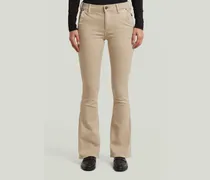 3301 Flare Chino - Beige - Damen