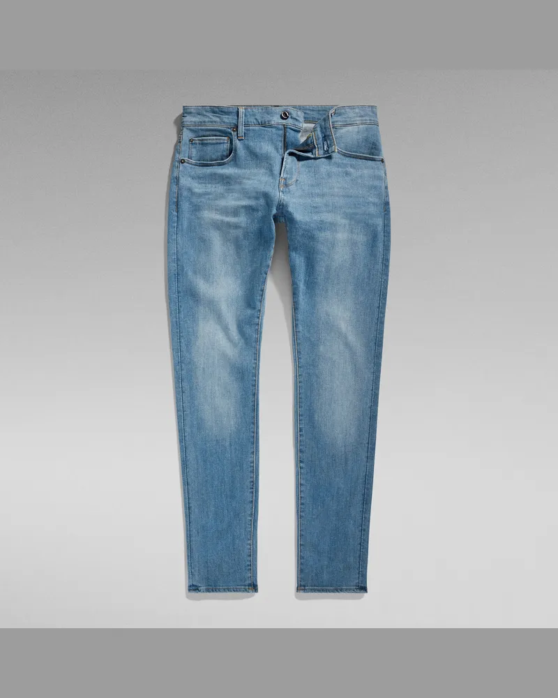 G-STAR RAW 3301 Skinny Jeans - Mittelblau - Herren Mittelblau