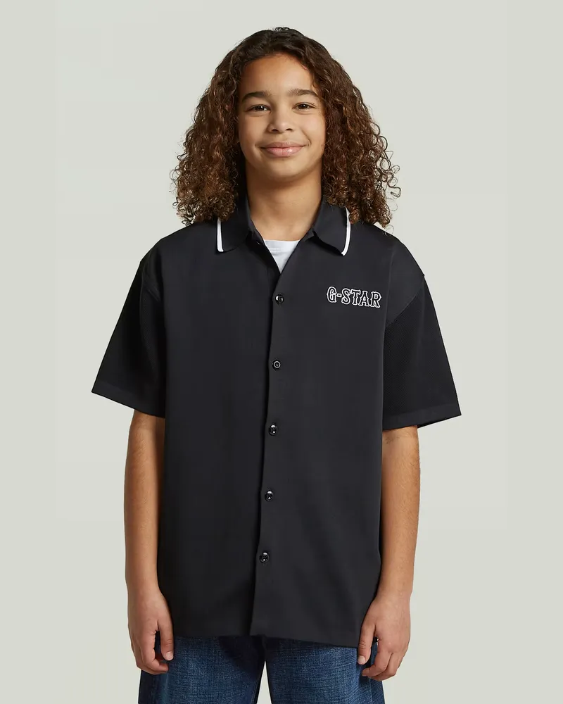 G-STAR RAW Boys Hemd - Schwarz - jungen Schwarz