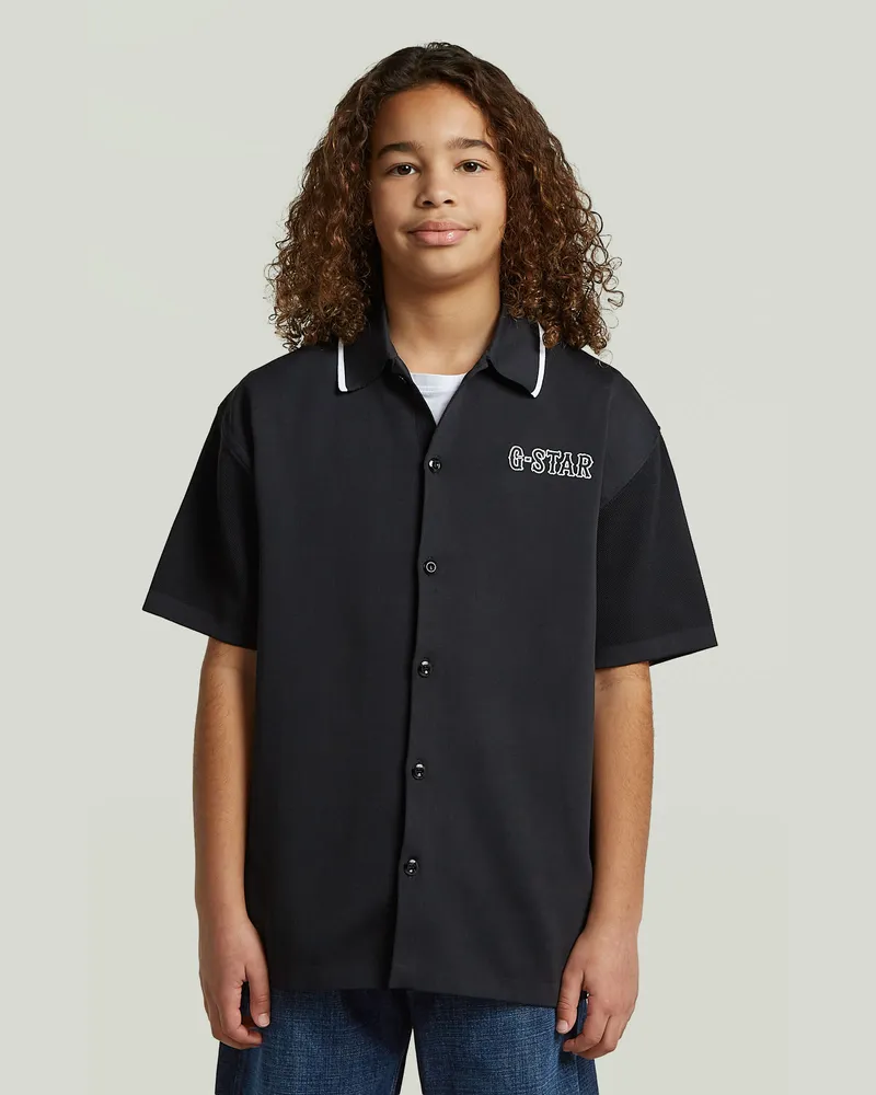 G-STAR RAW Boys Hemd - Schwarz - jungen Schwarz