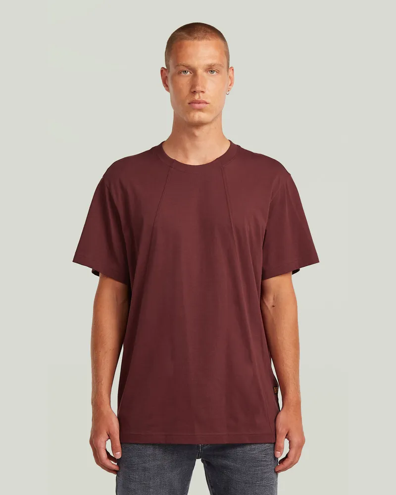 G-STAR RAW A Line Loose T-Shirt - Rot - Herren Rot