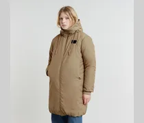Reversible Parka - Beige - Damen