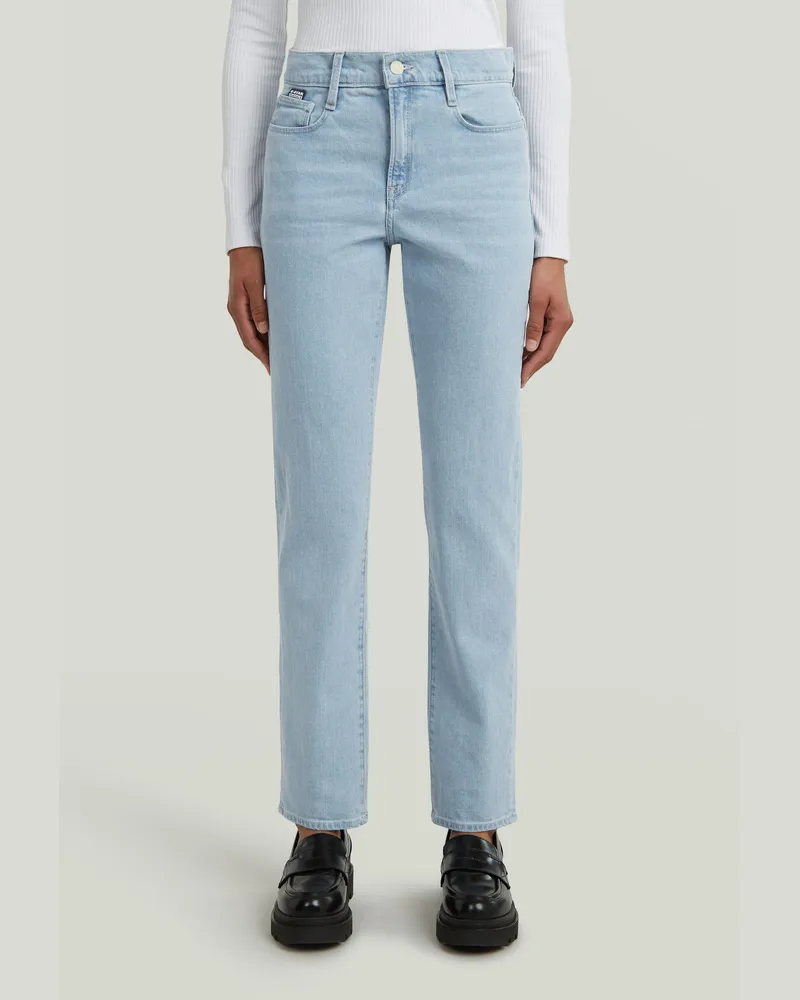 G-STAR RAW Ace 2.0 Slim Straight Jeans - Hellblau - Damen Hellblau