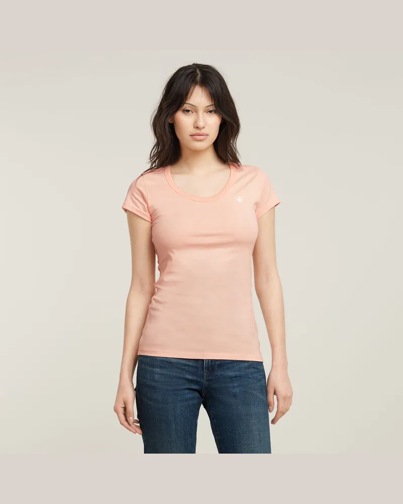 G-STAR RAW Slim Top - Pink - Damen Pink