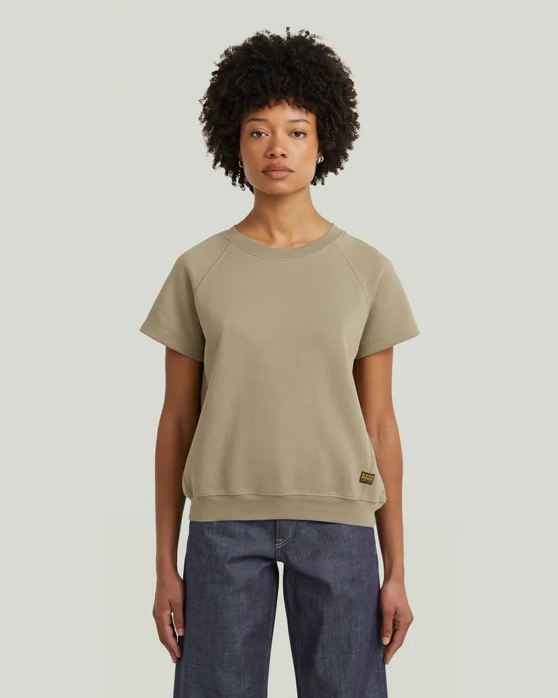 G-STAR RAW Raglan T-Shirt - Grün - Damen Grün