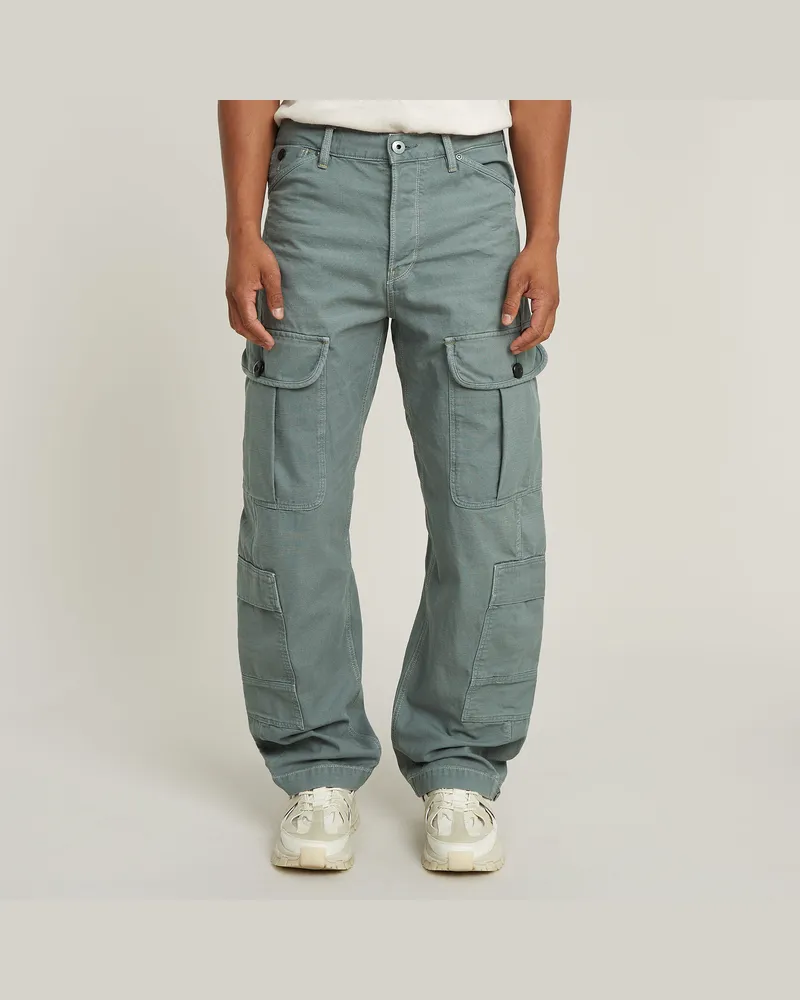 G-STAR RAW Bend Cargo Loose Jeans - Grün - Herren Grün