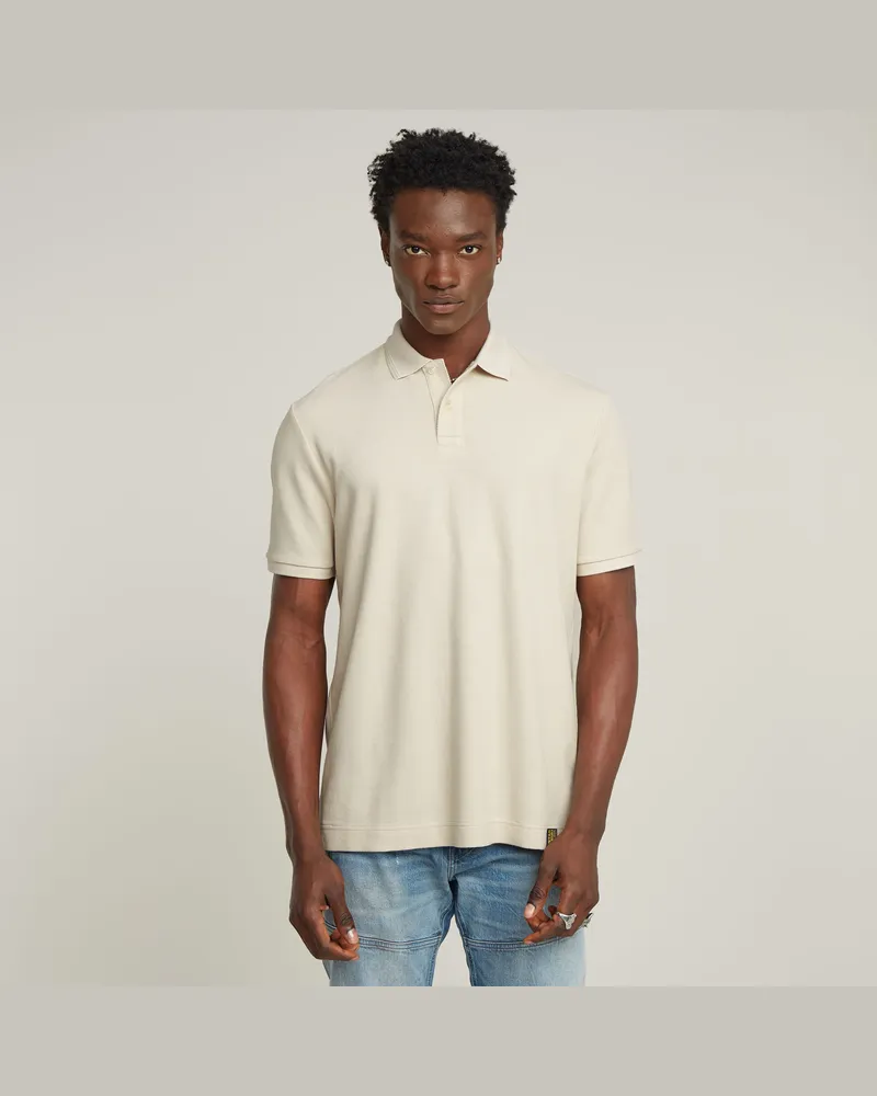G-STAR RAW Essential Poloshirt - Weiß - Herren