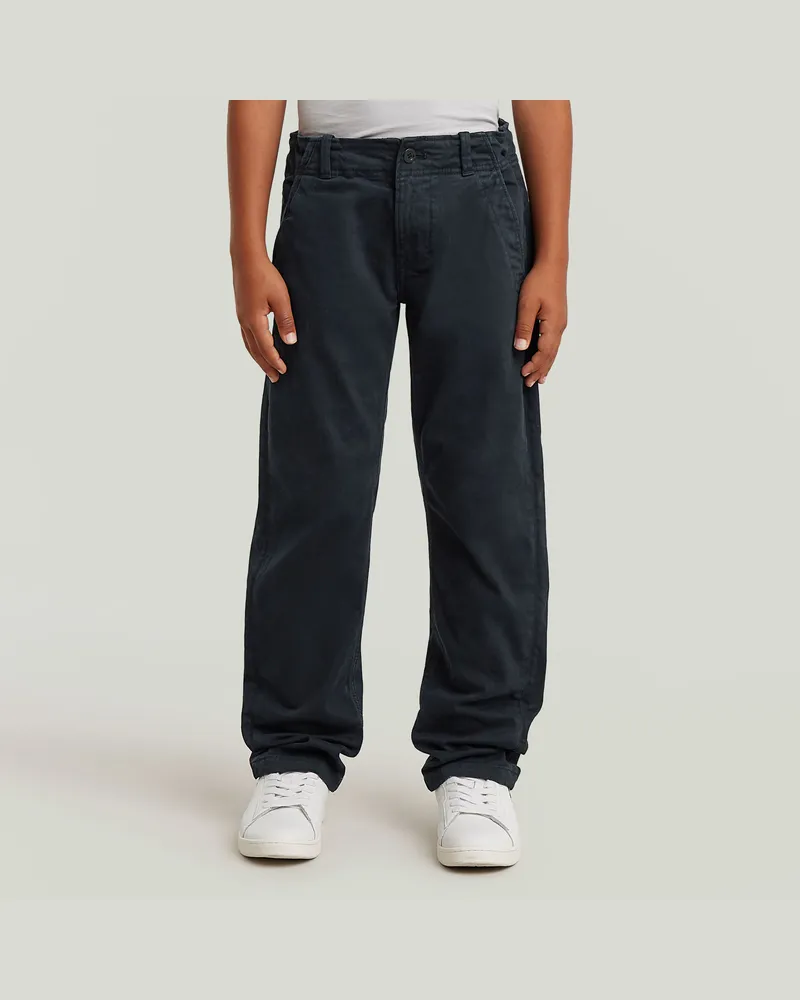 G-STAR RAW Boys Mosa Straight Chino - Dunkelblau - jungen Dunkelblau