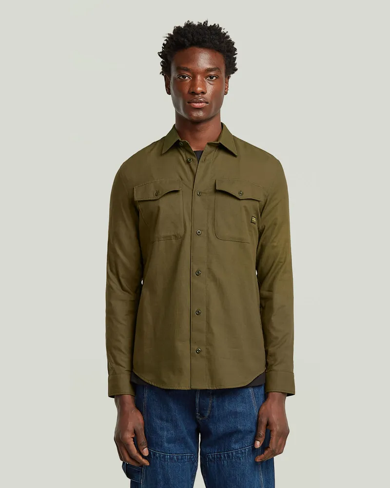 G-STAR RAW Marine Slim Hemd - Mehrfarbig - Herren Mehrfarbig