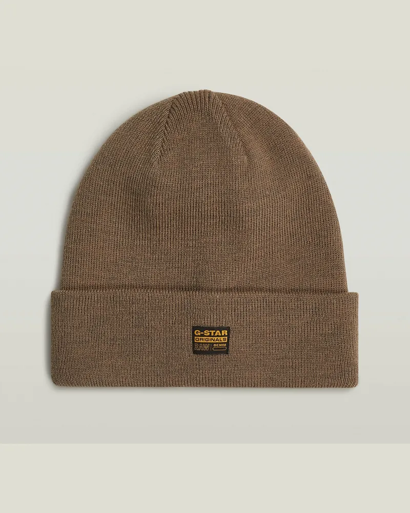 G-STAR RAW Effo Long Beanie - Braun - Herren Braun
