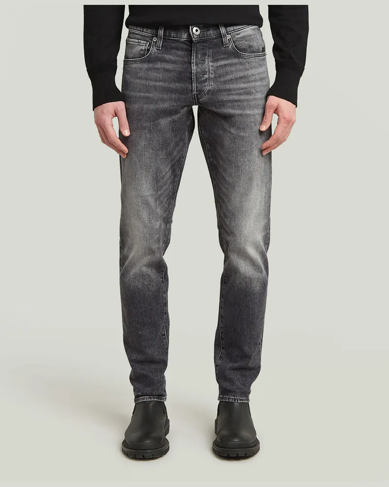 G-STAR RAW 3301 Regular Tapered Jeans - Grau - Herren Grau