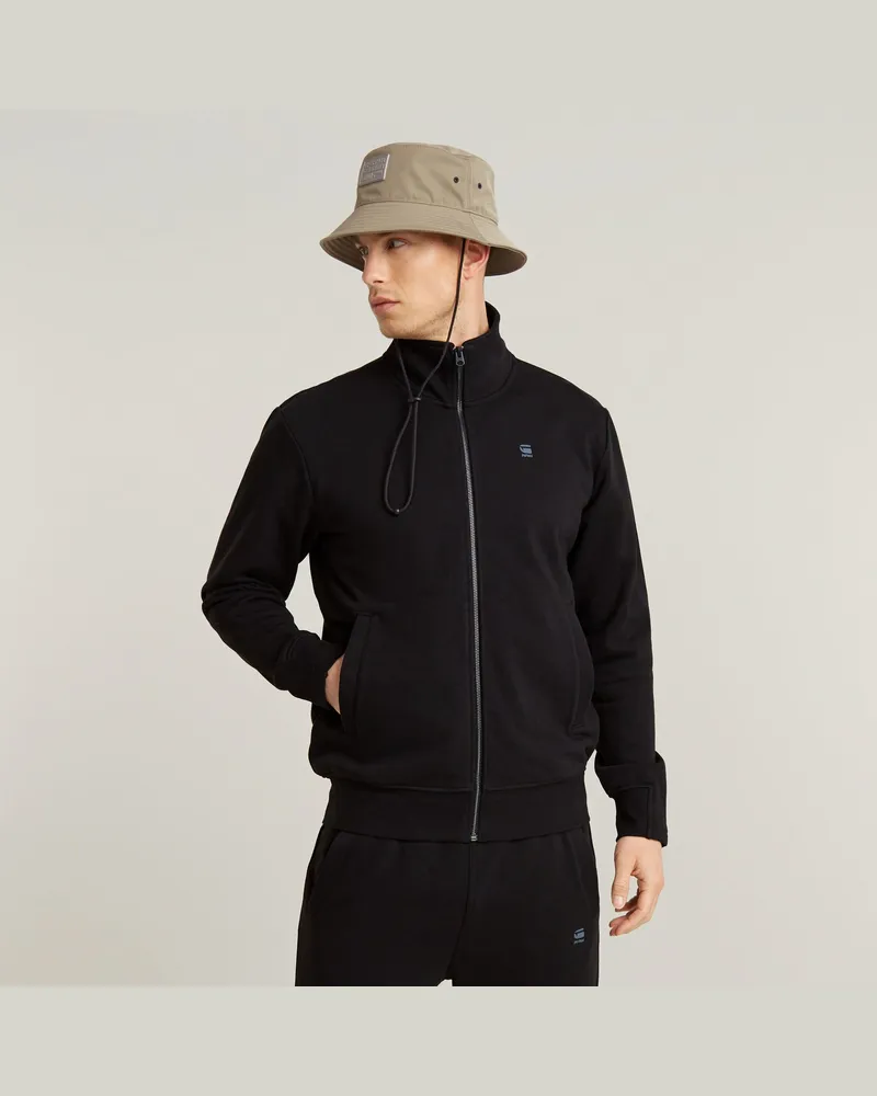 G-STAR RAW Nifous Zip Thru Sweatshirt - Schwarz - Herren Schwarz