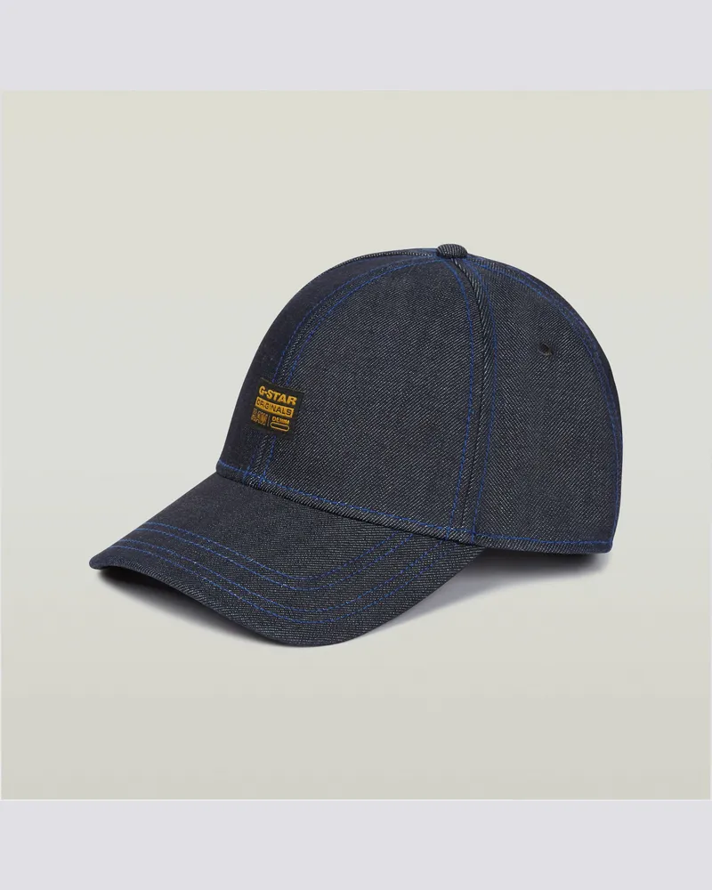G-STAR RAW Originals Denim Baseball Cap - Dunkelblau - Herren Dunkelblau