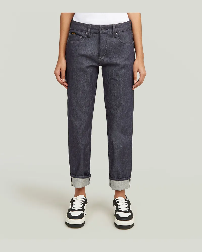 G-STAR RAW Kate Boyfriend Selvedge Jeans - Dunkelblau - Damen Dunkelblau