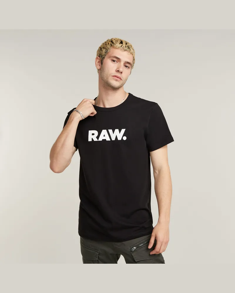 G-STAR RAW Holorn R T-Shirt - Schwarz - Herren Schwarz