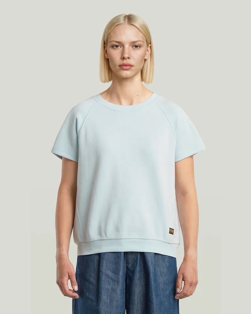 G-STAR RAW Raglan T-Shirt - Hellblau - Damen Hellblau
