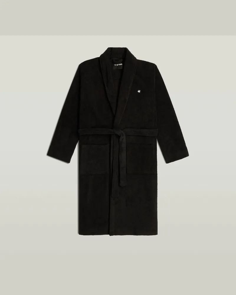 G-STAR RAW Bademantel - Schwarz - Herren Schwarz