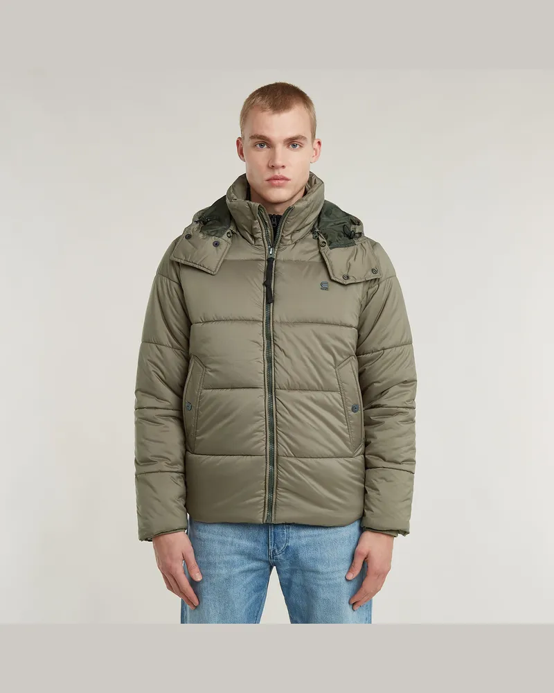 G-STAR RAW G-Whistler Padded Hooded Jacket - Braun - Herren Braun
