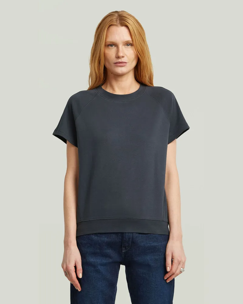 G-STAR RAW Raglan T-Shirt - Dunkelblau - Damen Dunkelblau