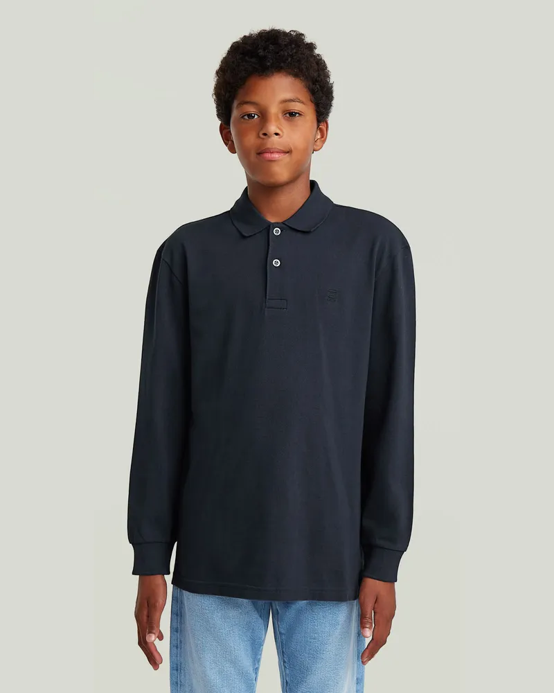 G-STAR RAW Boys Dunda Core Polo - Dunkelblau - jungen Dunkelblau
