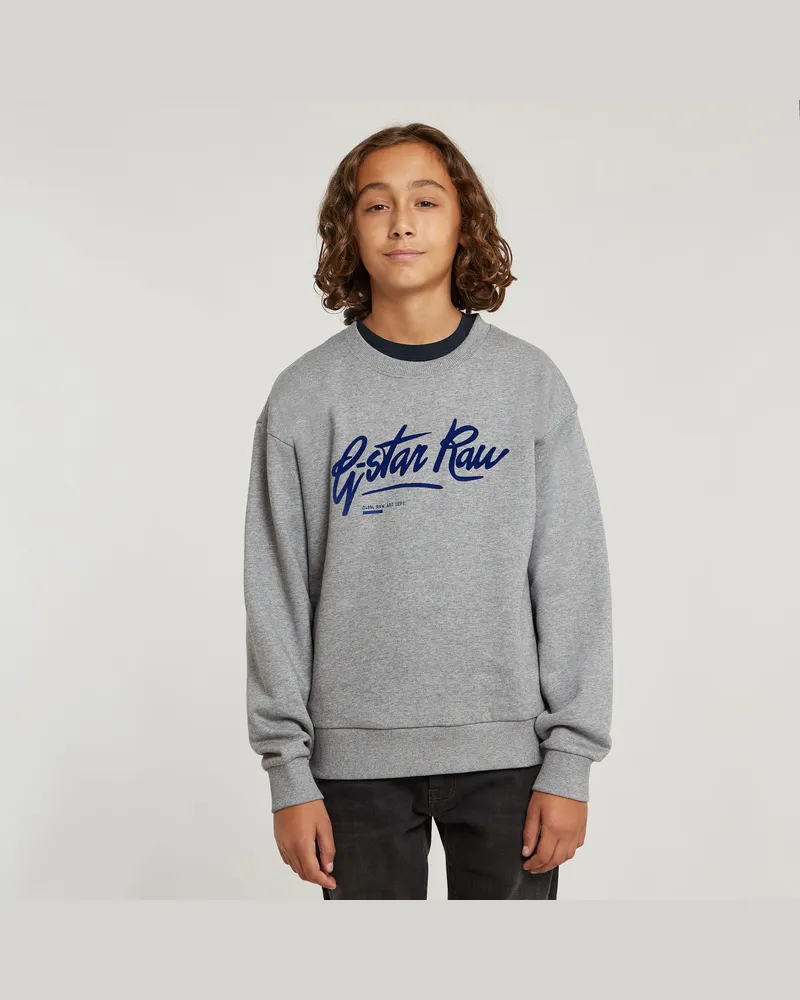 G-STAR RAW Jungen Sweatshirt Loose Brushed - Mehrfarbig - jungen Mehrfarbig