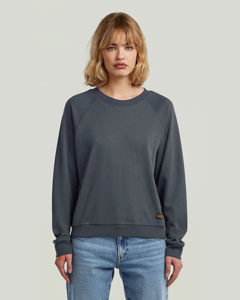 G-STAR RAW Raglan T-Shirt - Dunkelblau - Damen Dunkelblau