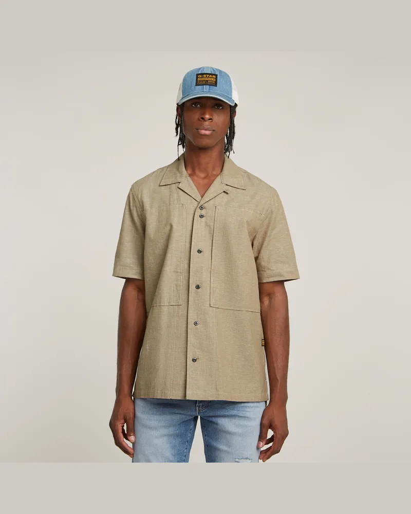 G-STAR RAW Workwear Resort Regular Hemd - Mehrfarbig - Herren Mehrfarbig