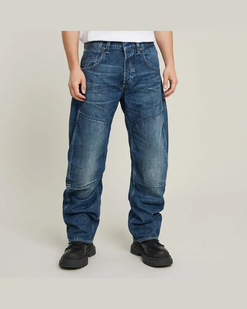 G-STAR RAW Origins Bend Loose Selvedge Jeans - Dunkelblau - Herren Dunkelblau