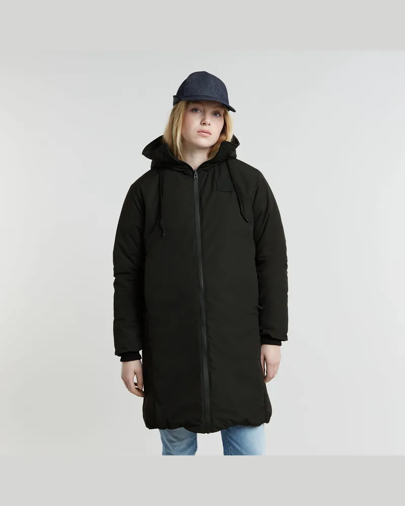 G-STAR RAW Reversible Parka - Schwarz - Damen Schwarz