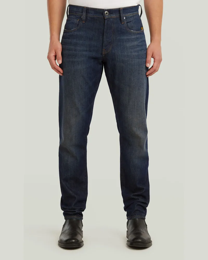 G-STAR RAW 3301 Straight Tapered Jeans - Dunkelblau - Herren Dunkelblau