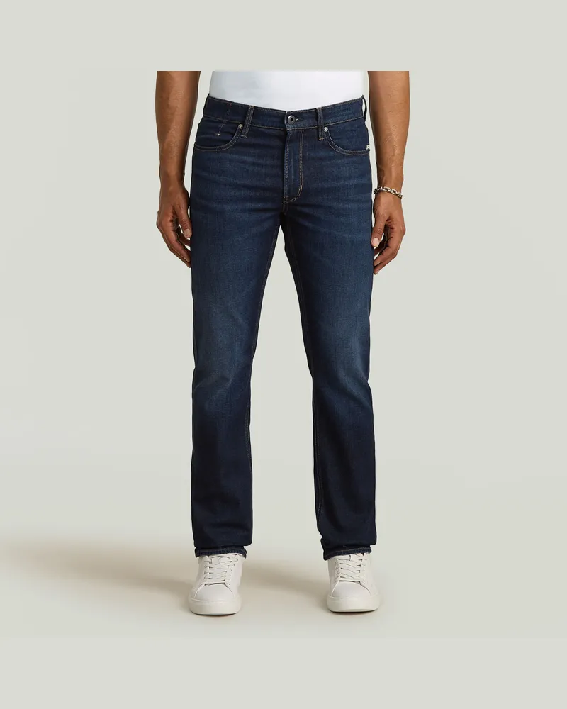 G-STAR RAW Mosa Straight Jeans - Dunkelblau - Herren Dunkelblau