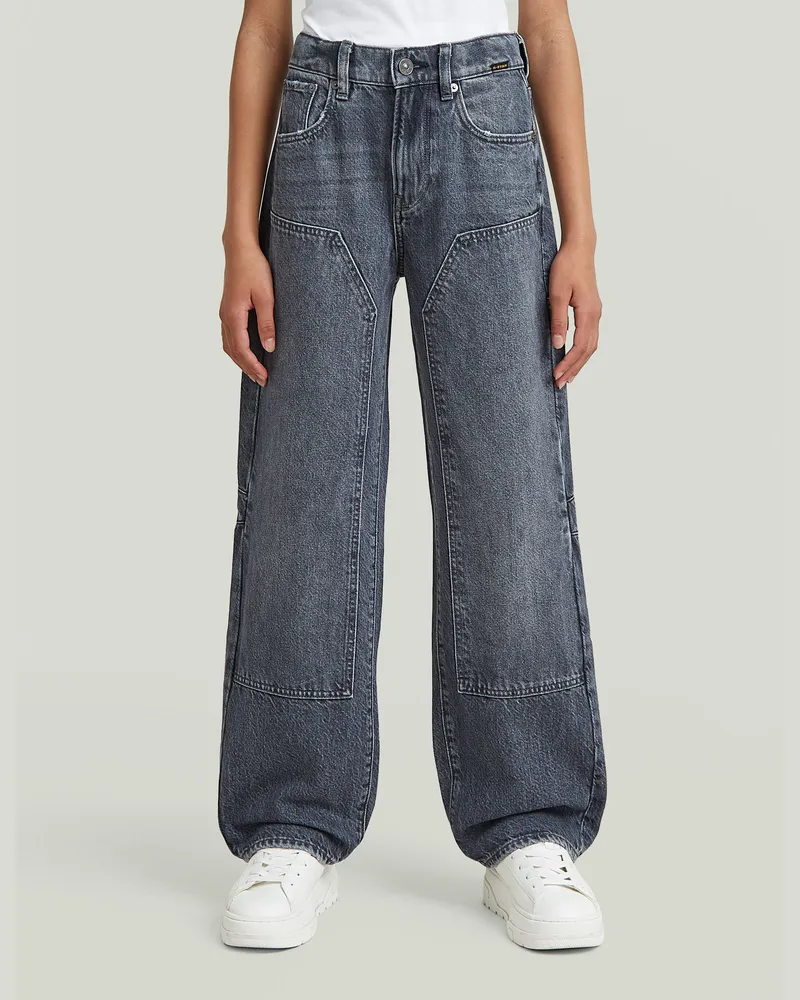 G-STAR RAW Girls Bowey 3D Carpenter Loose Hose - Dunkelblau - mädchen Dunkelblau