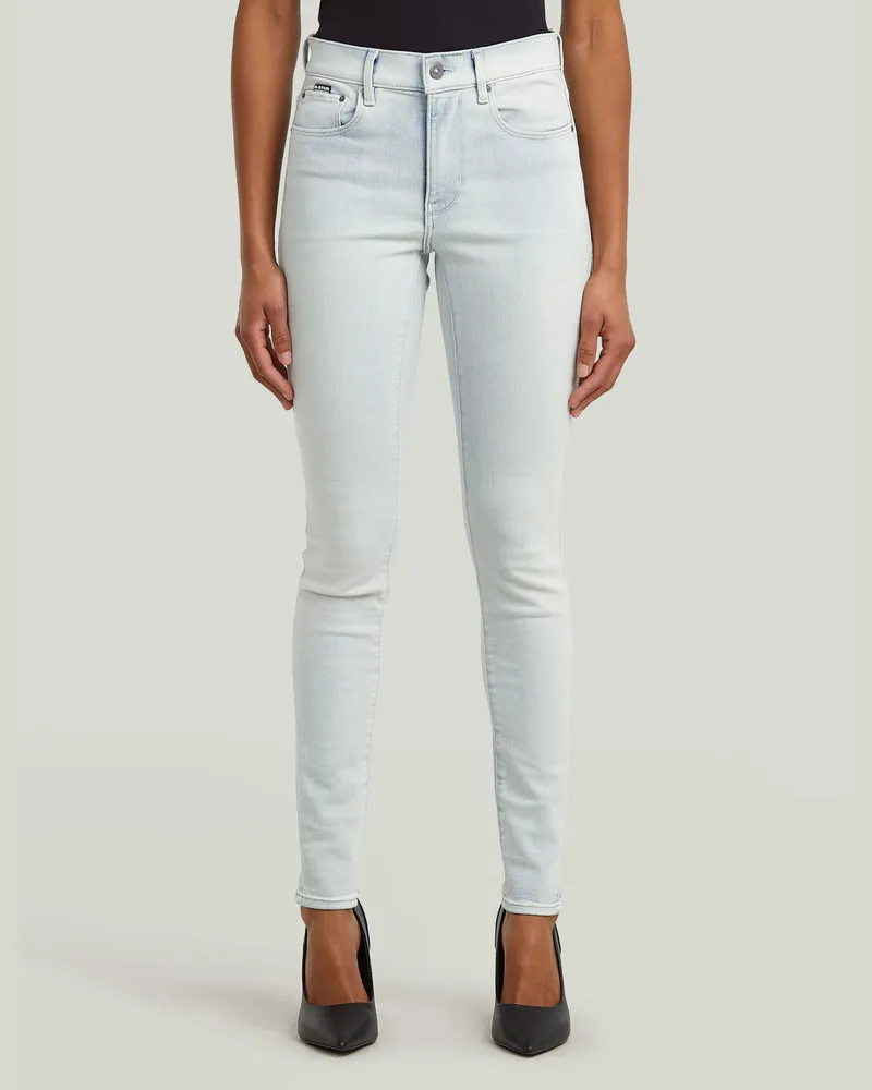 G-STAR RAW 3301 Skinny Jeans - Hellblau - Damen Hellblau
