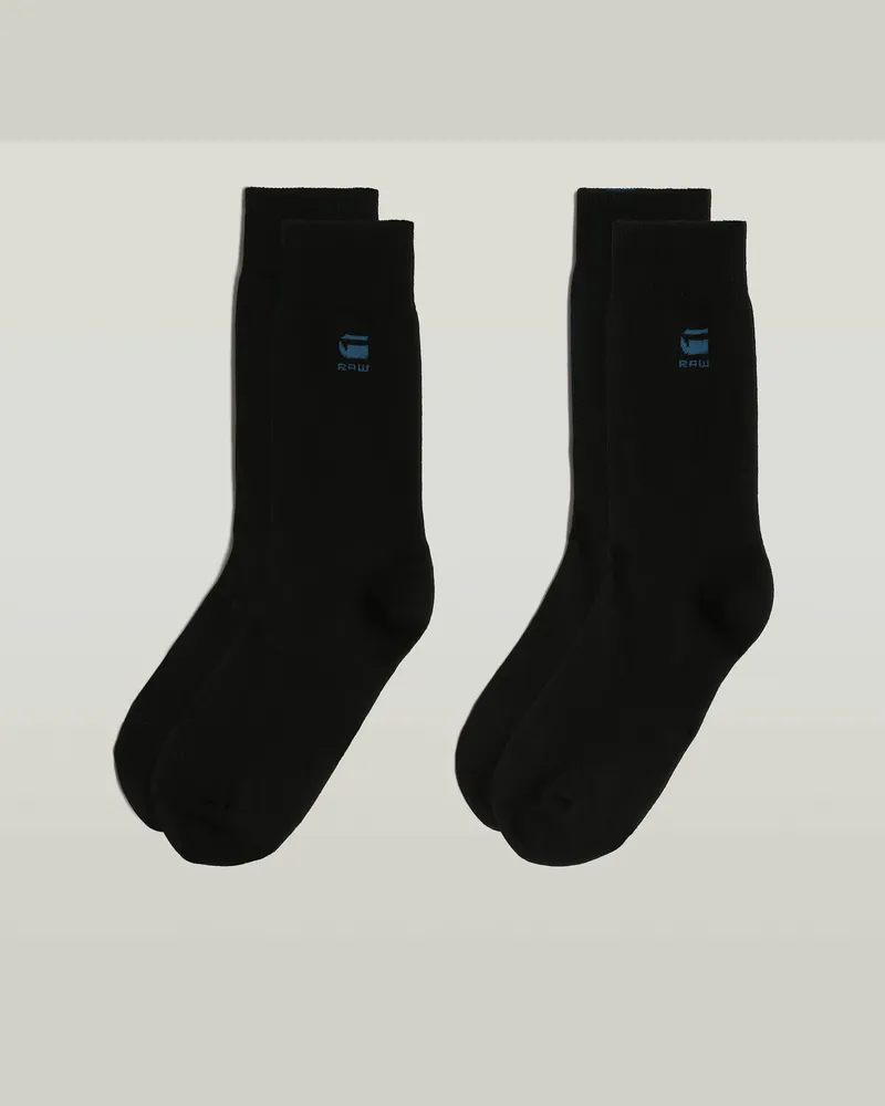 G-STAR RAW Burger Socken 2-Pack - Dunkelblau - Herren Dunkelblau