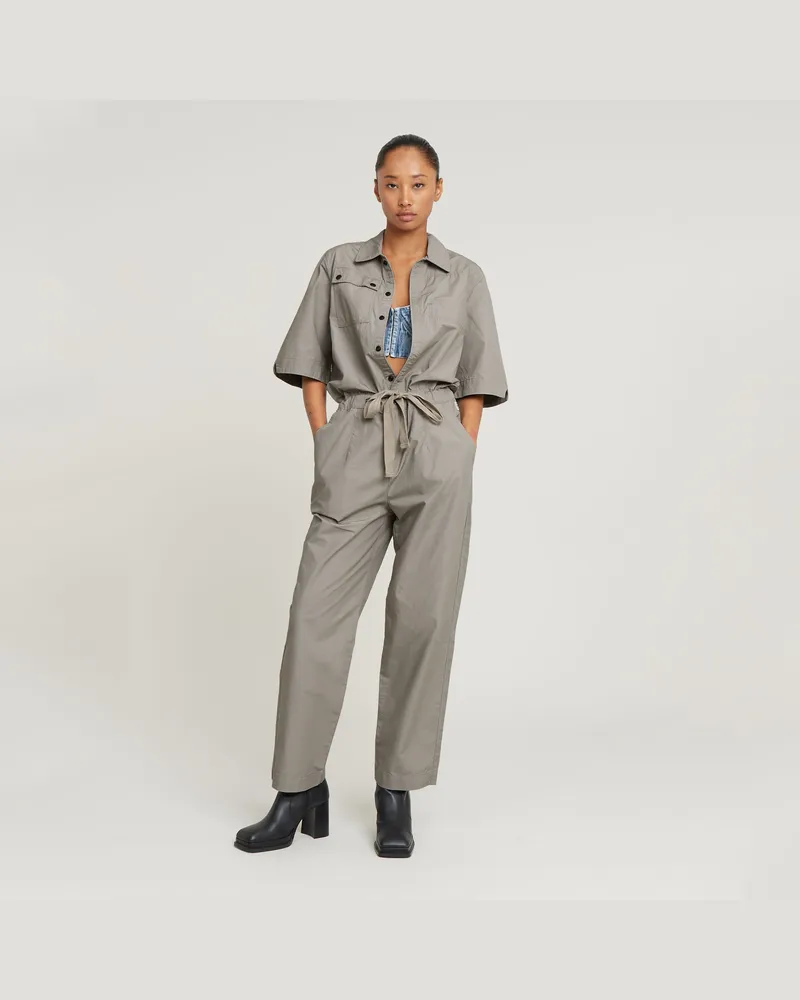 G-STAR RAW Army Jumpsuit - Beige - Damen Beige