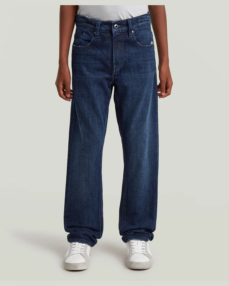 G-STAR RAW Boys MOSA Straight Jeans - Mittelblau - jungen Mittelblau