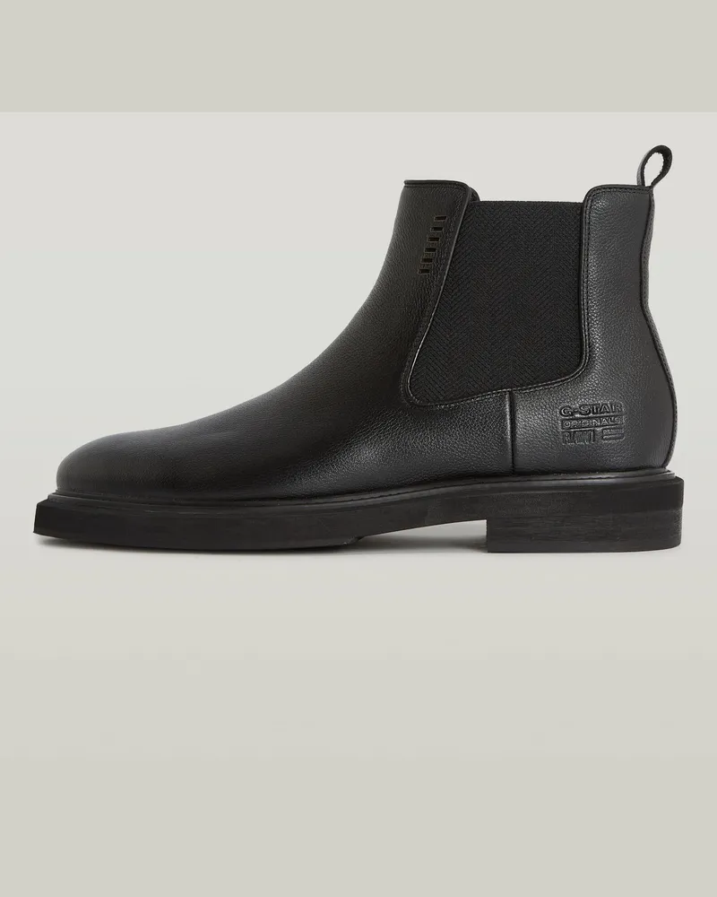 G-STAR RAW Bronson Chelsea Mid Stiefel - Schwarz - Herren