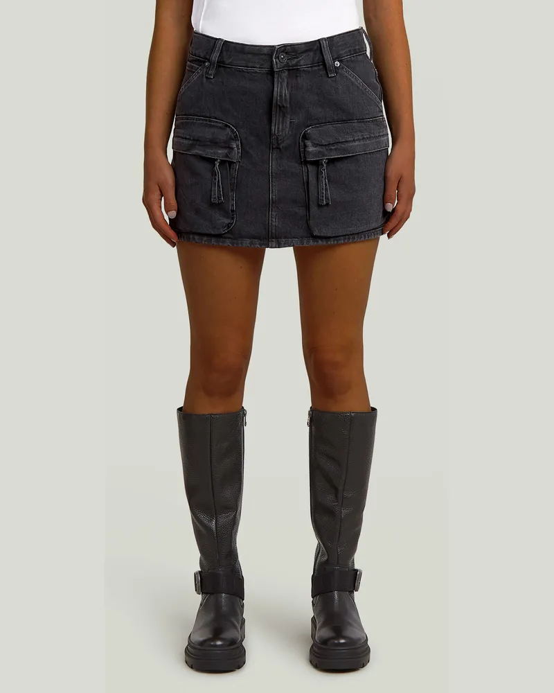 G-STAR RAW Mini Cargo Rock - Schwarz - Damen Schwarz