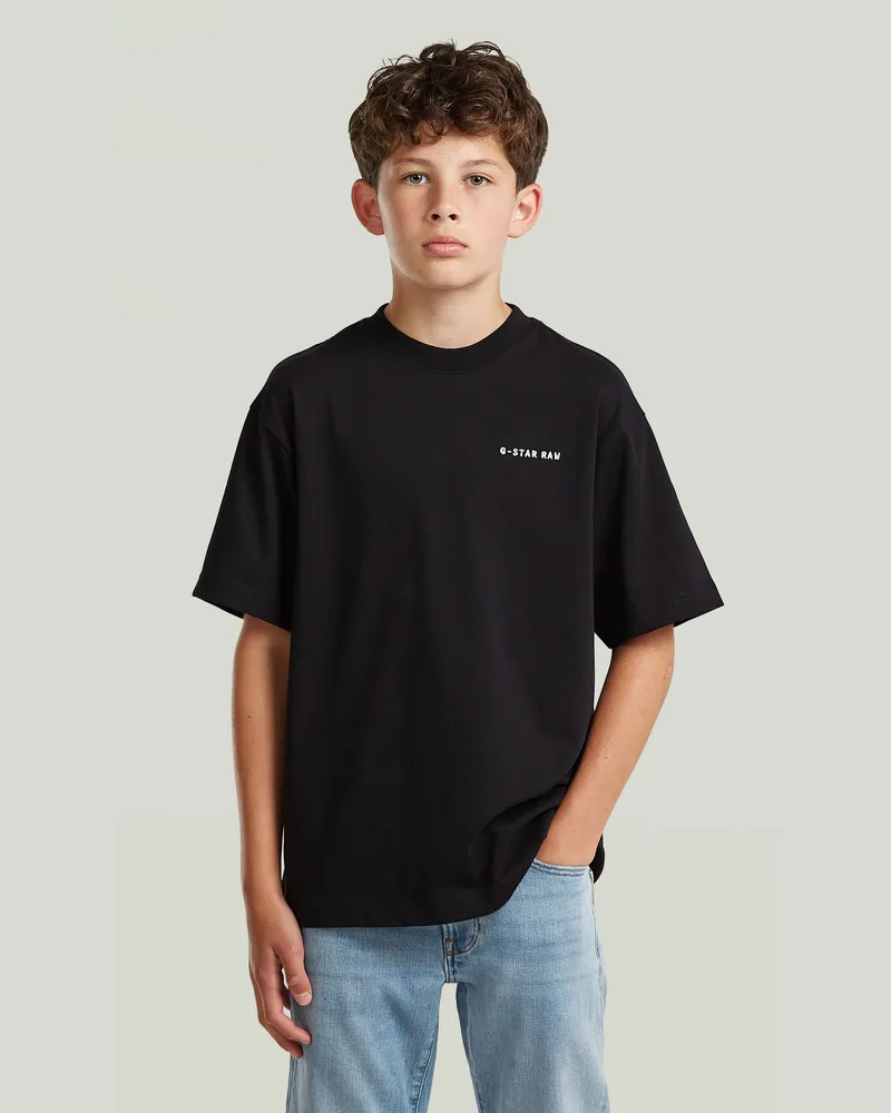 G-STAR RAW Boys Oversized T-Shirt - Schwarz - jungen Schwarz
