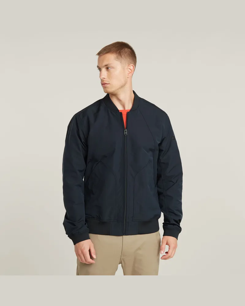 G-STAR RAW Unpadded Bomber Jacke - Dunkelblau - Herren Dunkelblau