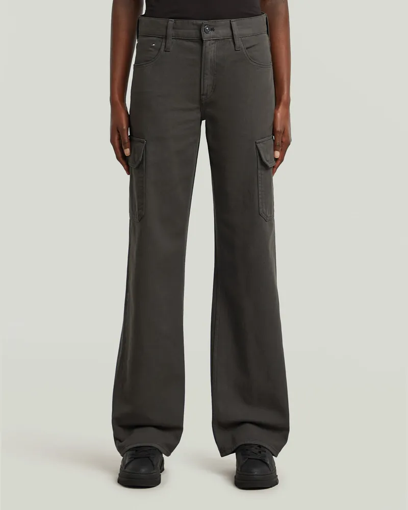 G-STAR RAW Judee Cargohose - Grau - Damen Grau