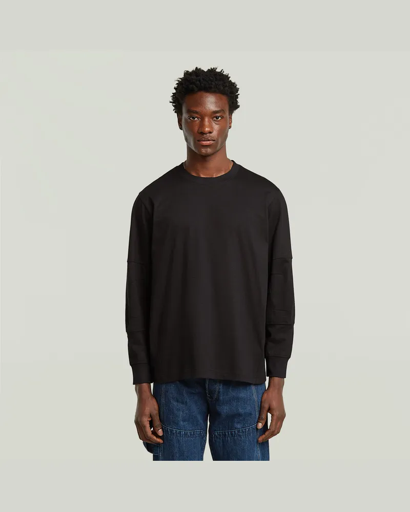 G-STAR RAW Constructed Loose T-Shirt - Schwarz - Herren Schwarz