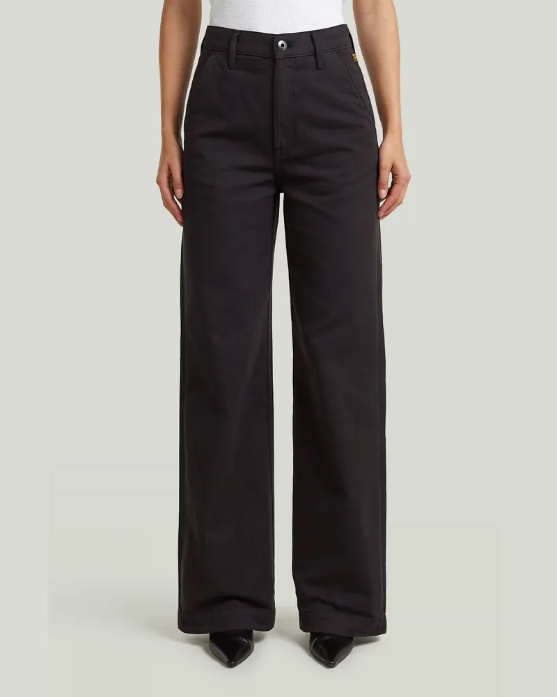 G-STAR RAW Deck Chino 2.0 - Schwarz - Damen Schwarz