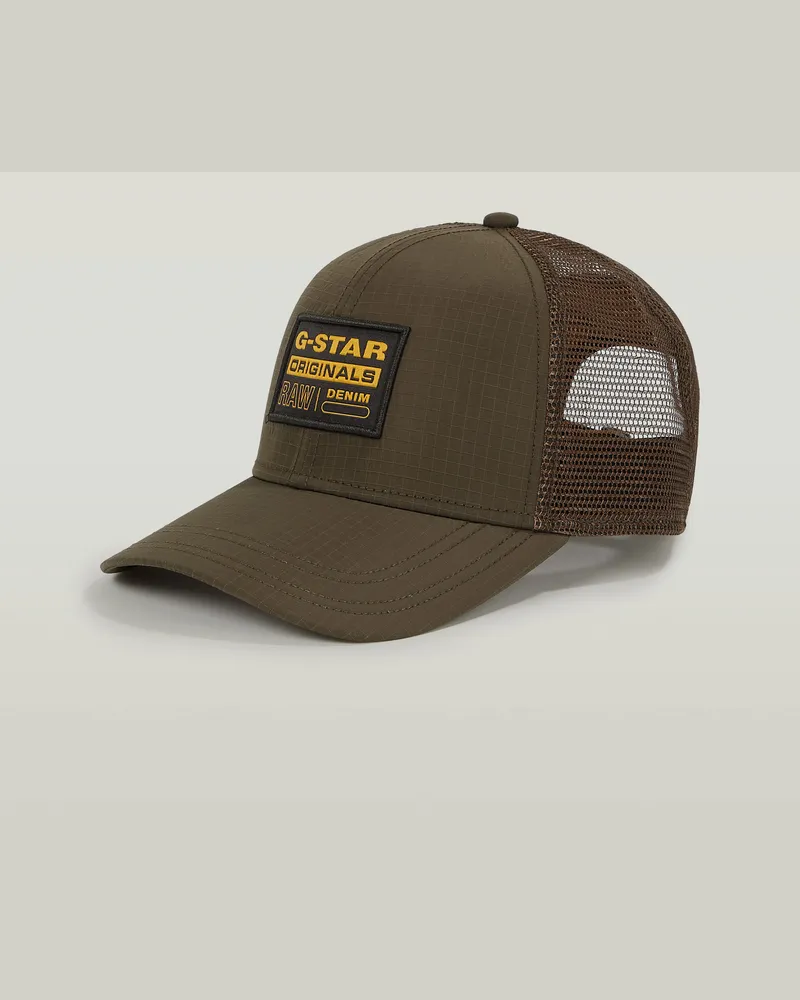 G-STAR RAW Baseball Trucker Cap - Braun - Herren Braun