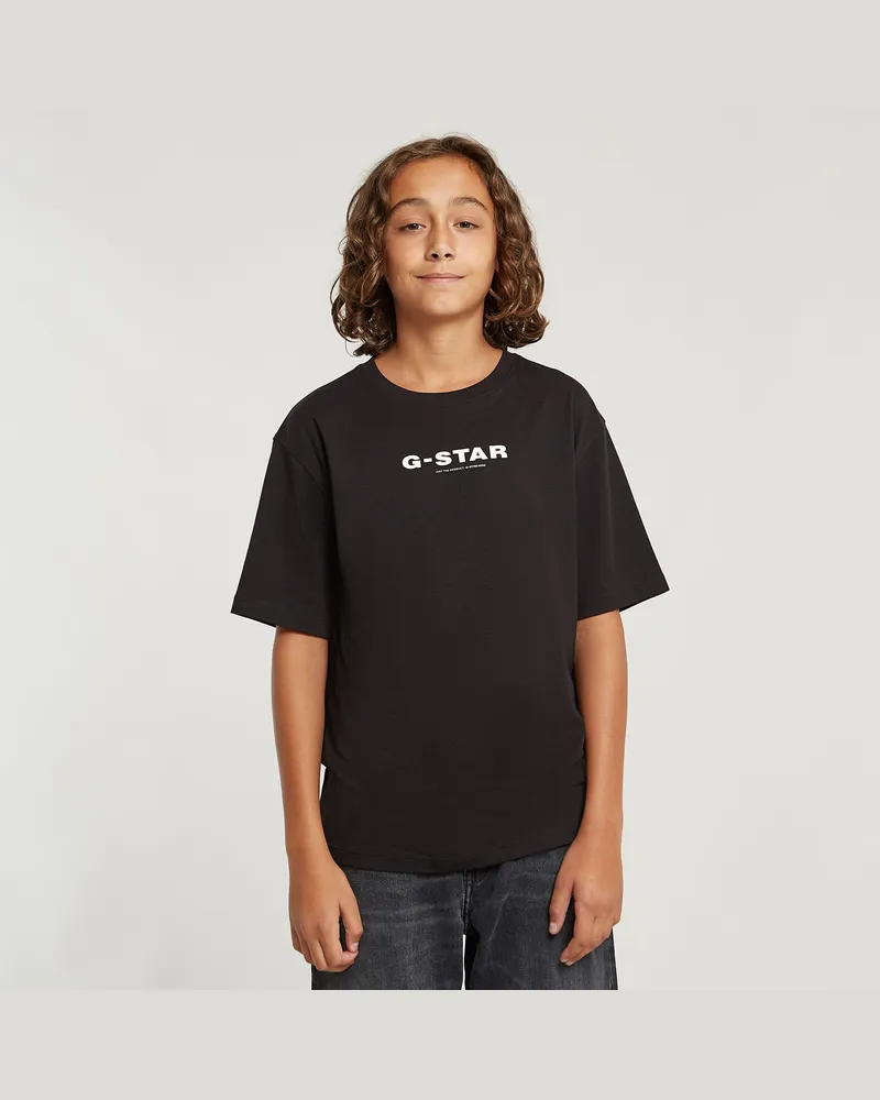 G-STAR RAW Jungen T-Shirt Loose - Schwarz - jungen Schwarz