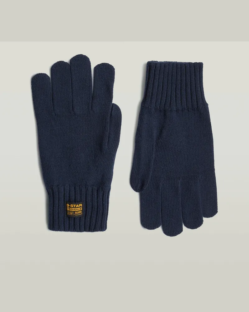 G-STAR RAW Effo Handschuhe - Dunkelblau - Herren Dunkelblau