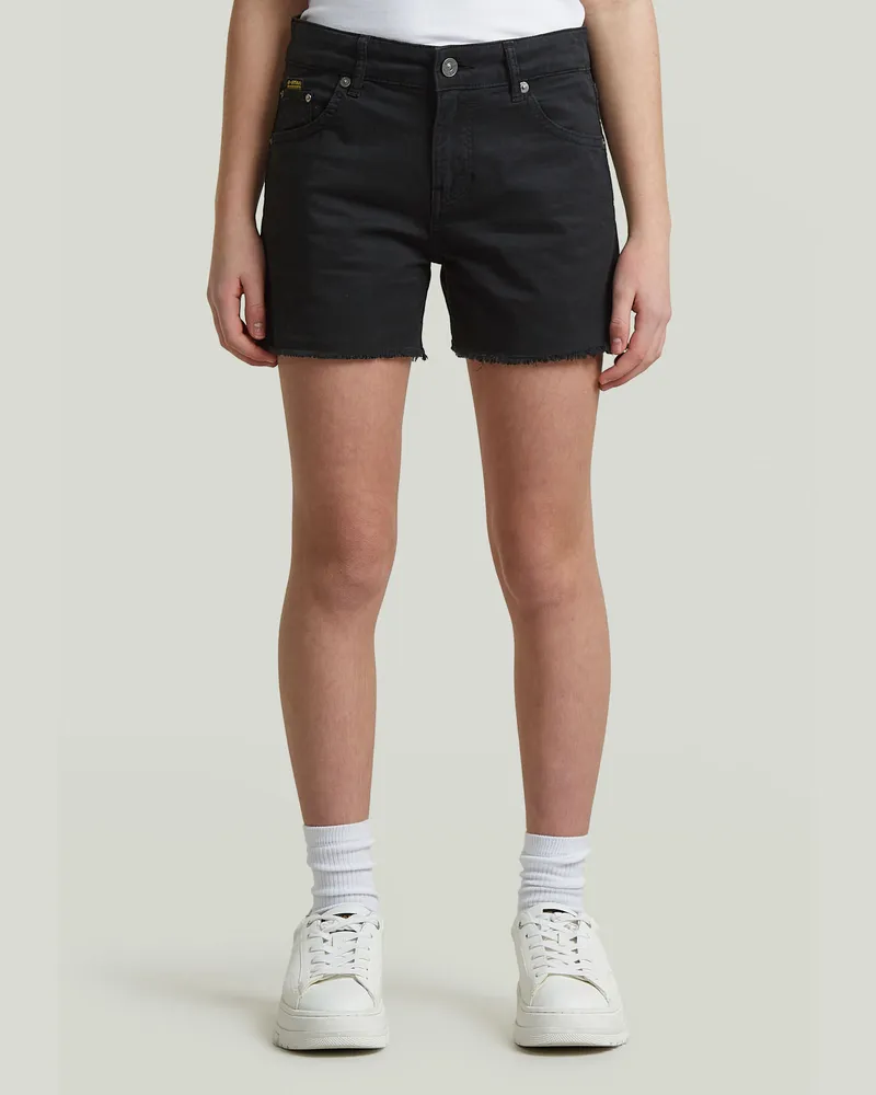 G-STAR RAW Girls True Shorts Raw Edge - Schwarz - mädchen Schwarz