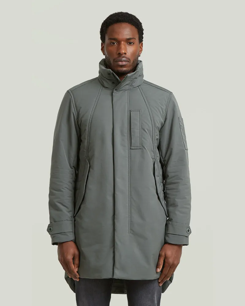 G-STAR RAW Utility Lightweight Steppmantel - Grau - Herren Grau
